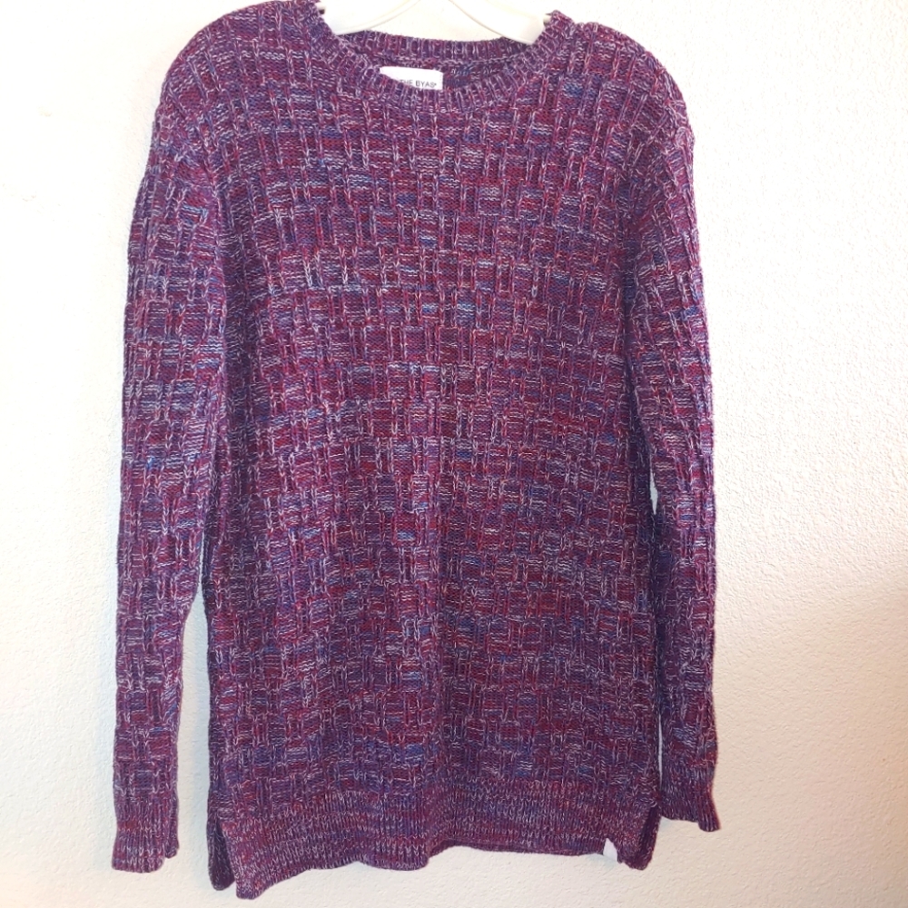 On the Byas small Chunky Knit multi color sweater